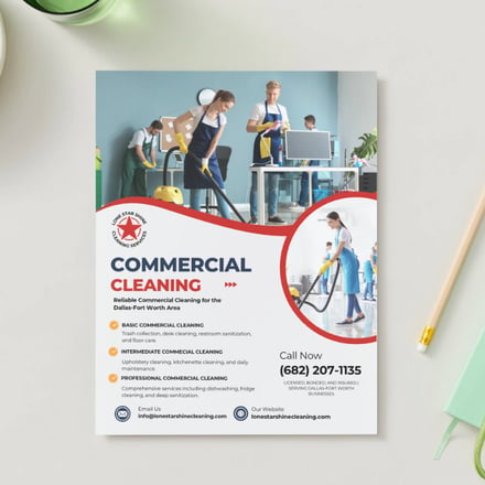 Flyers and brochures sample