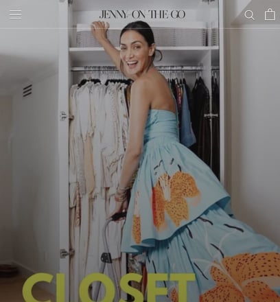 Screenshot of jennyonthego.com